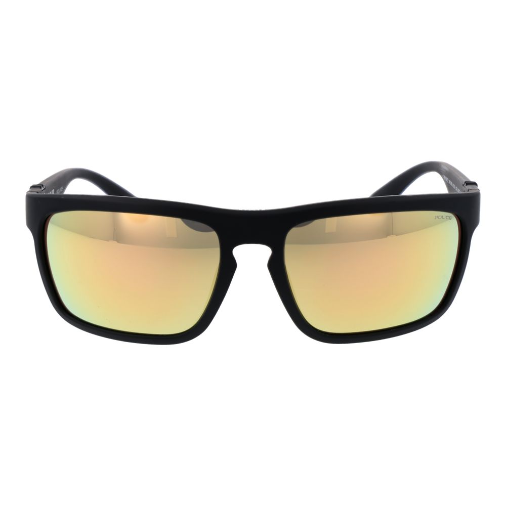 Police Black Plastic Sunglasses - Image 2