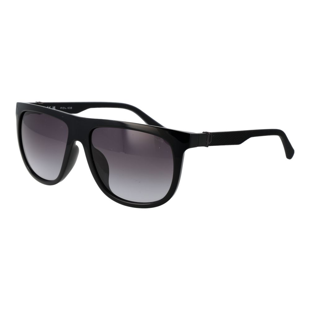 Police Black Plastic Sunglasses