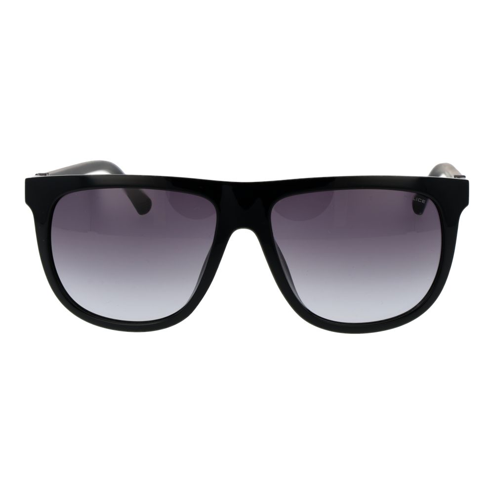 Police Black Plastic Sunglasses - Image 2