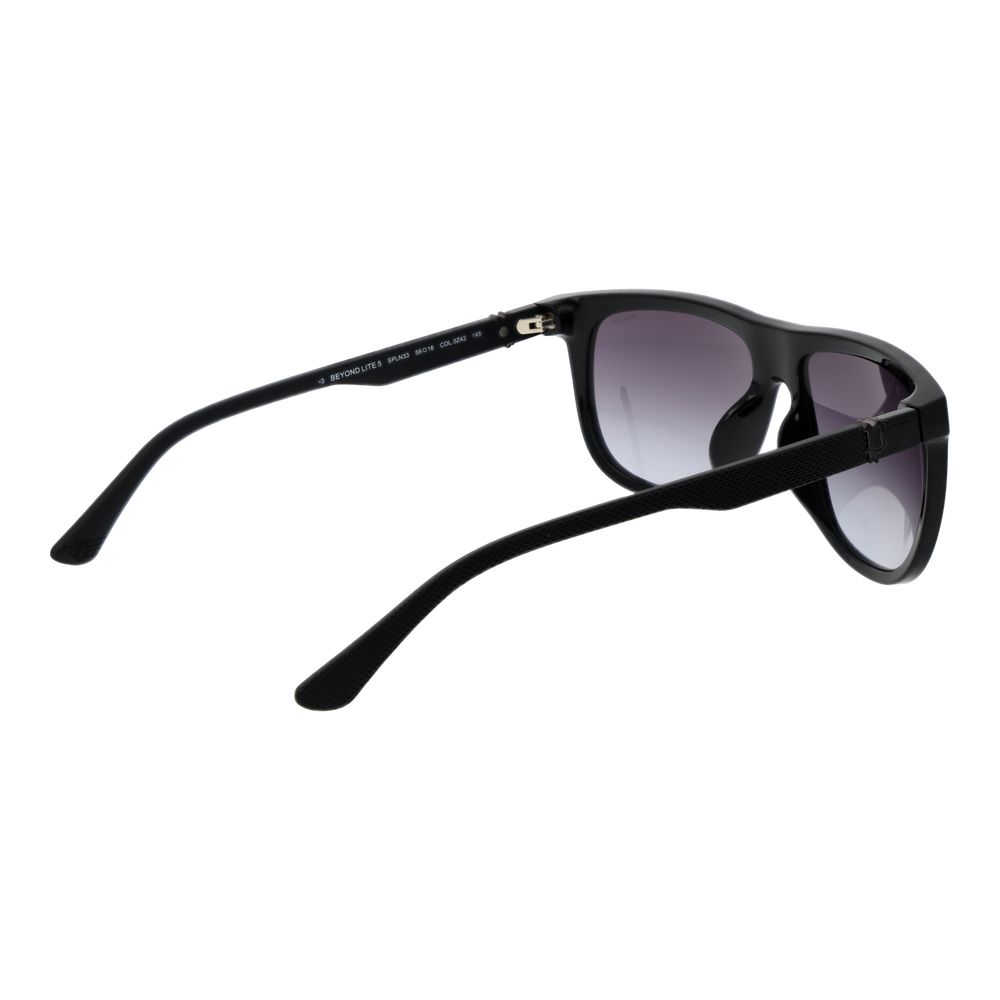 Police Black Plastic Sunglasses - Image 3