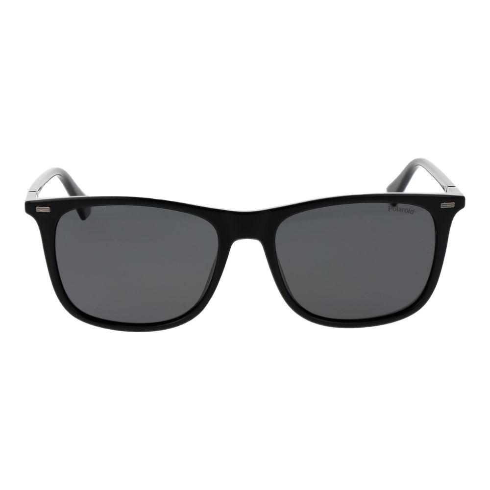 Polaroid Black Plastic Sunglasses - Image 2