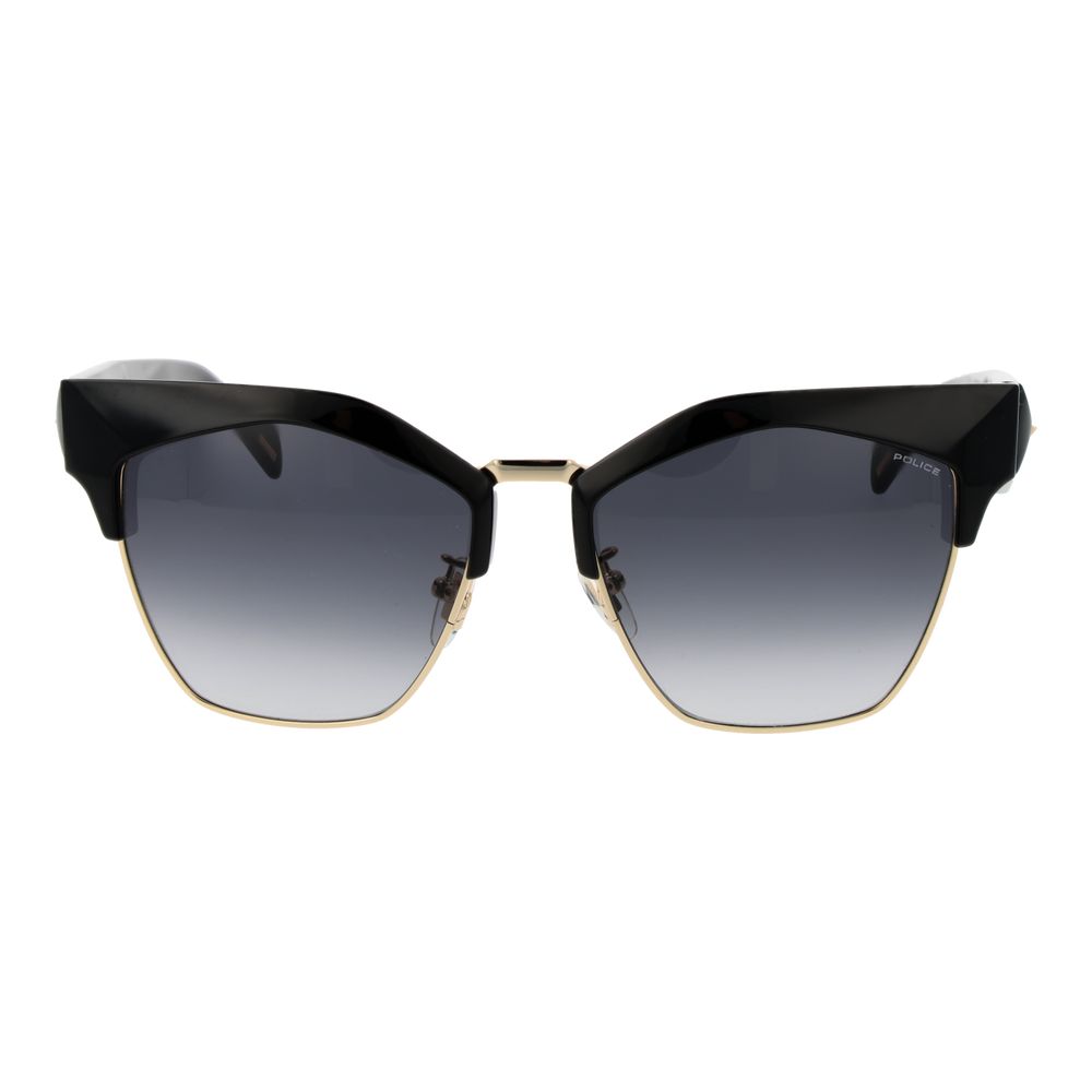 Police Black Plastic Sunglasses - Image 2