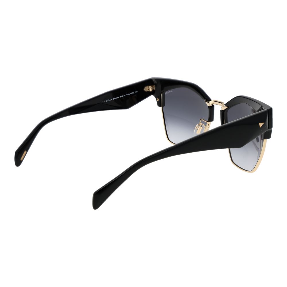 Police Black Plastic Sunglasses - Image 3