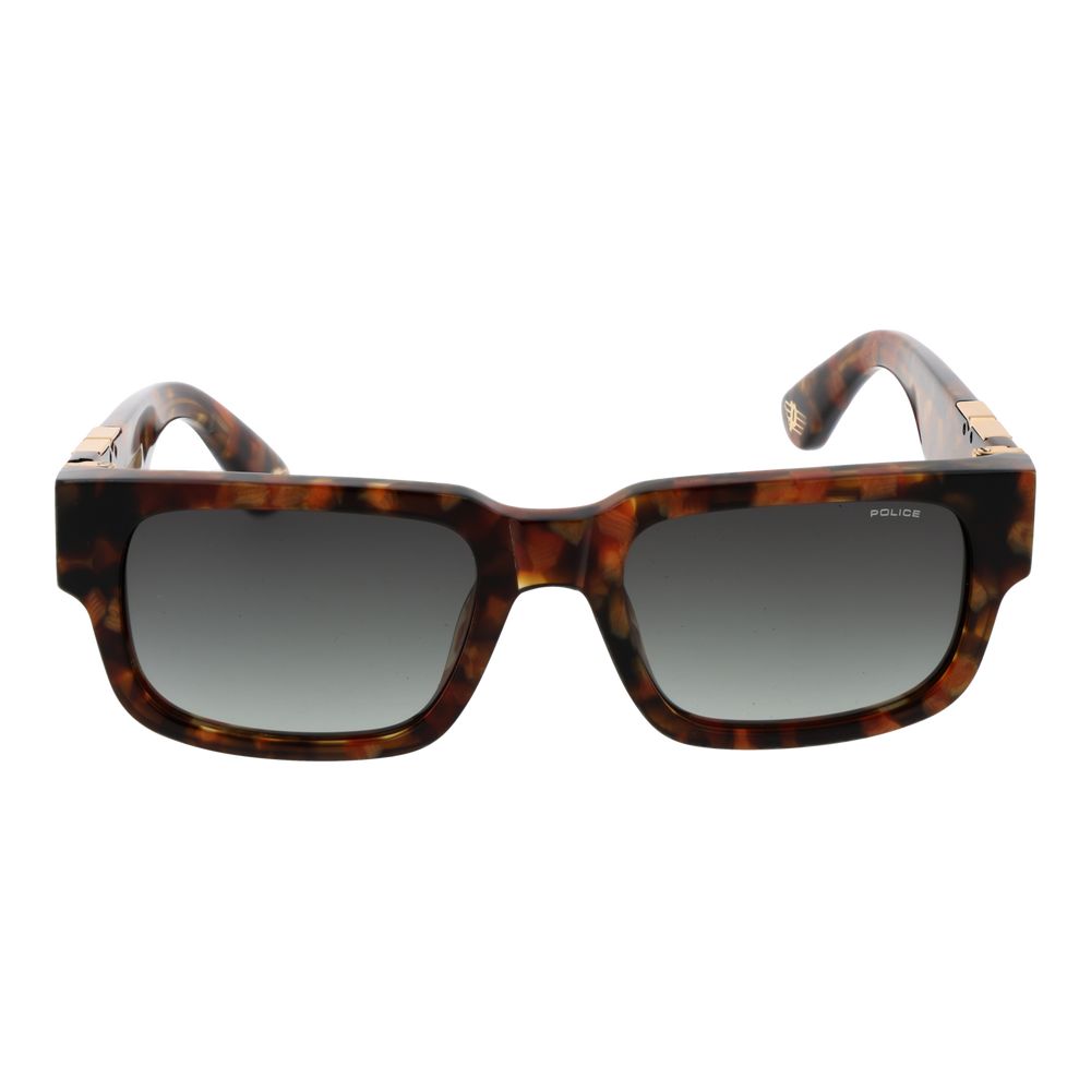 Police Brown Cellulose Acetate Sunglasses - Image 2