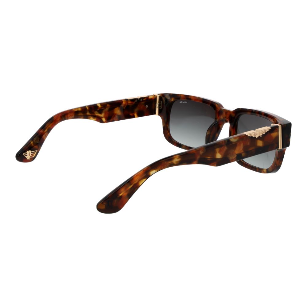 Police Brown Cellulose Acetate Sunglasses - Image 3