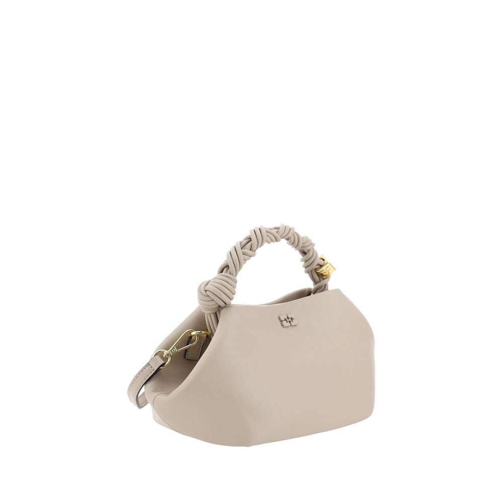 Ganni White Calf Leather Bos Taurus Handbag - Image 2