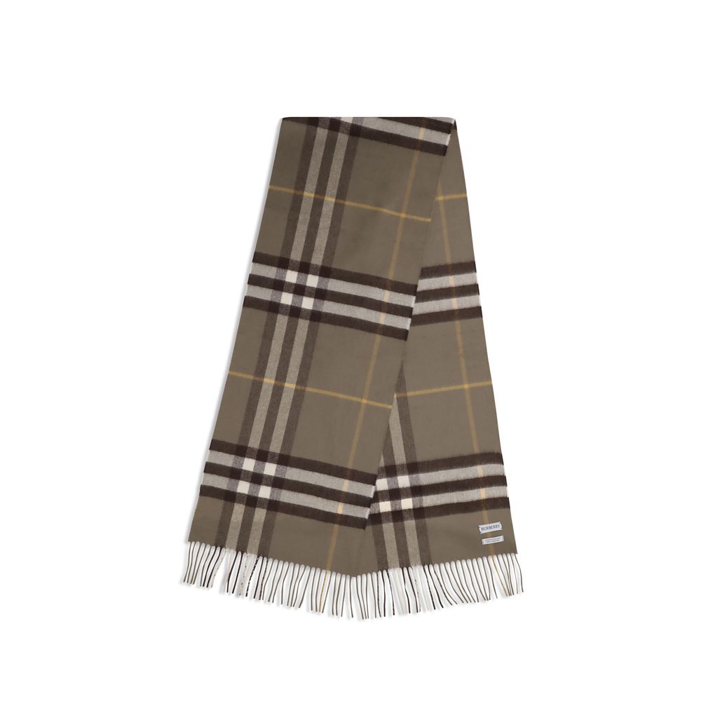 Burberry Brown Cashmere Scarf - Image 2