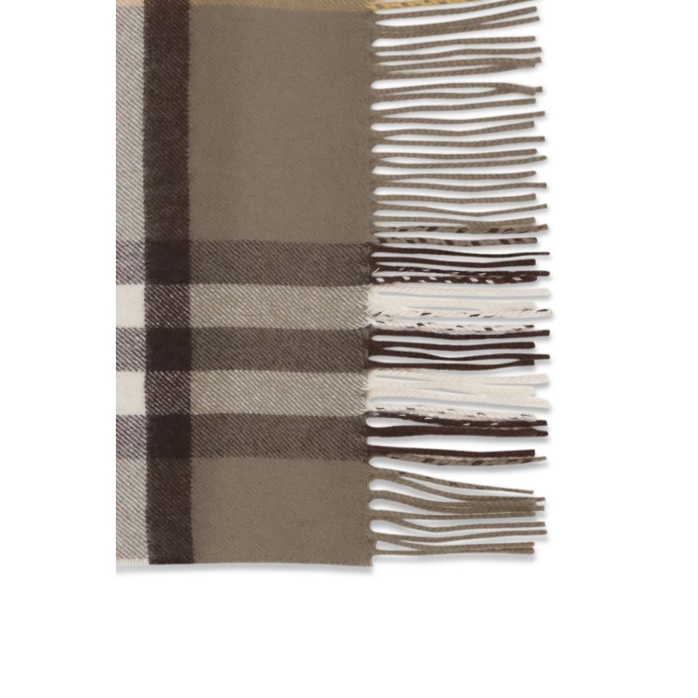 Burberry Brown Cashmere Scarf - Image 3