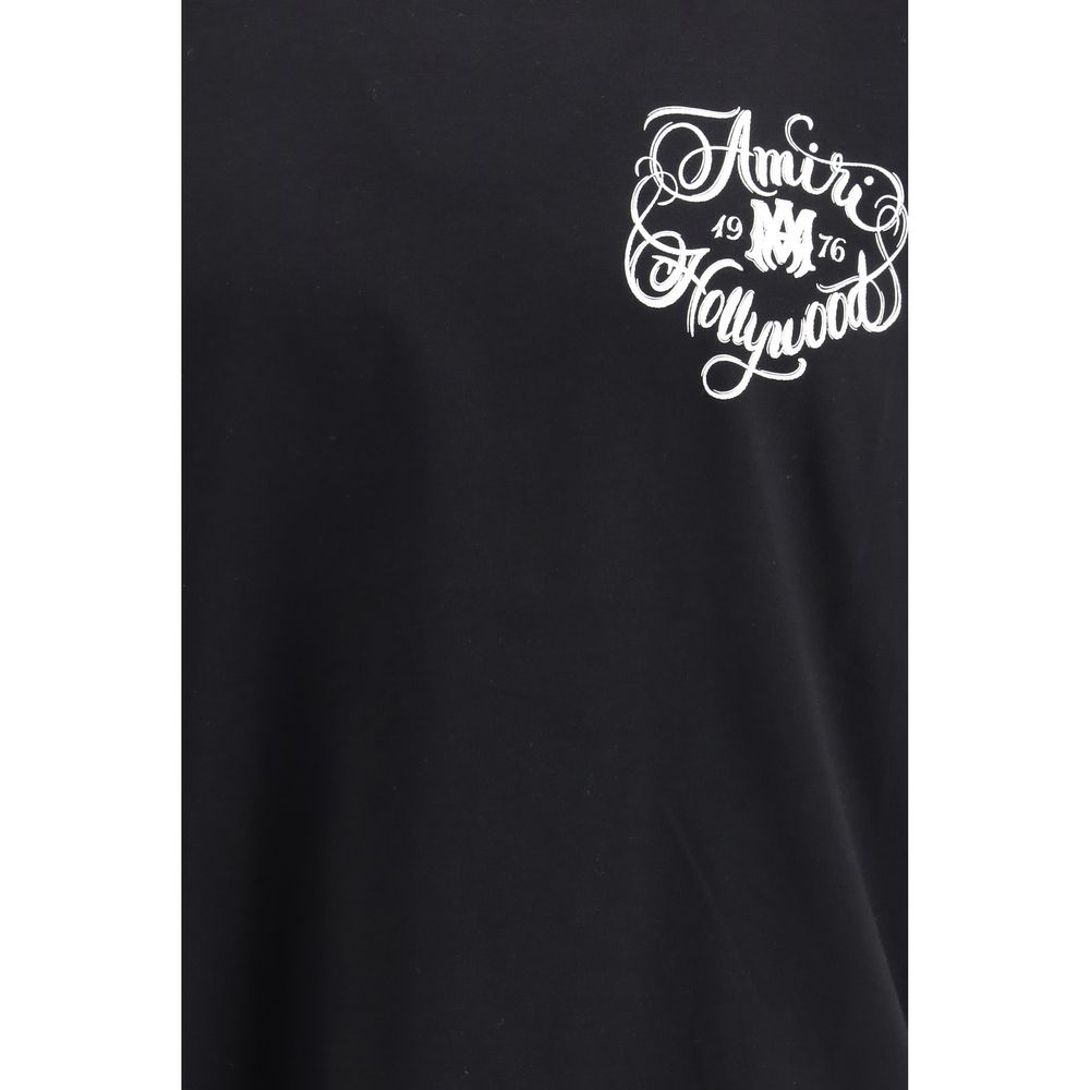 Amiri Black Cotton T-Shirt - Image 3