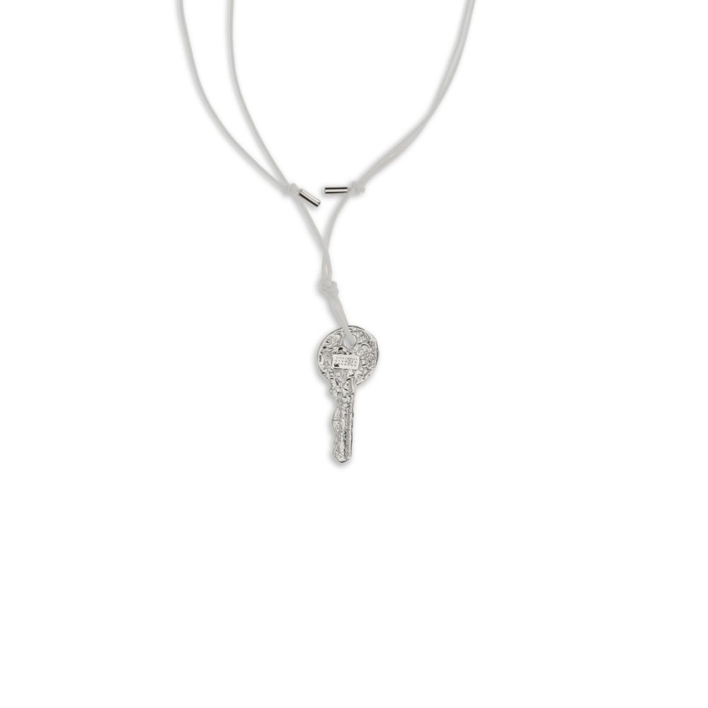MM6 Silver Brass Necklace - Image 3