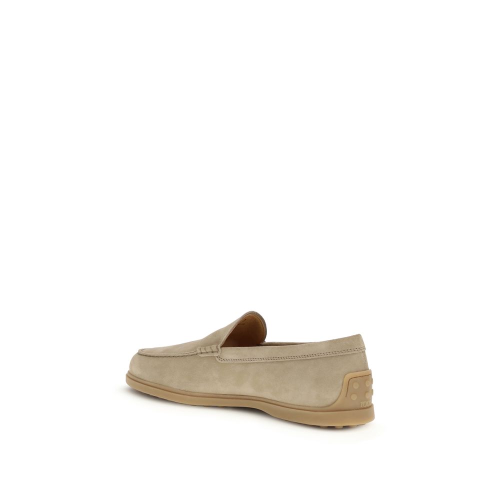 Tod's Gray Rubber Slip-On Loafers - Image 3