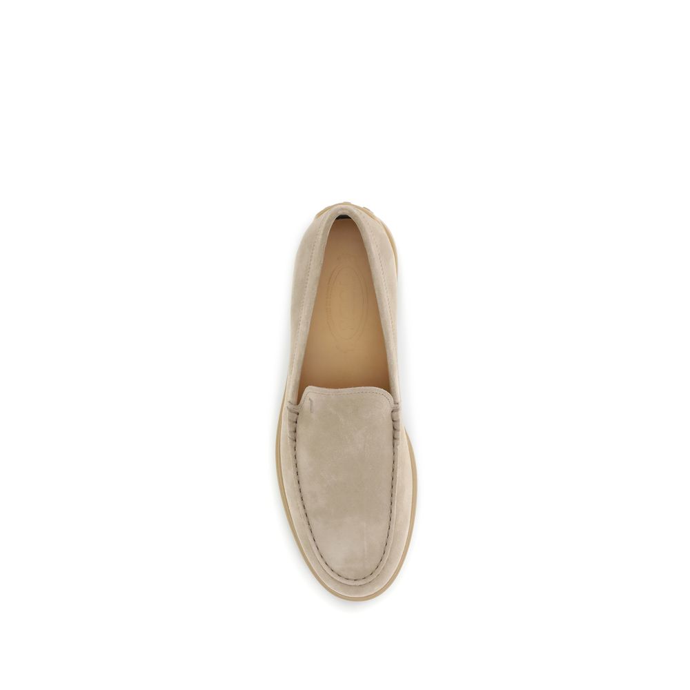 Tod's Gray Rubber Slip-On Loafers - Image 4