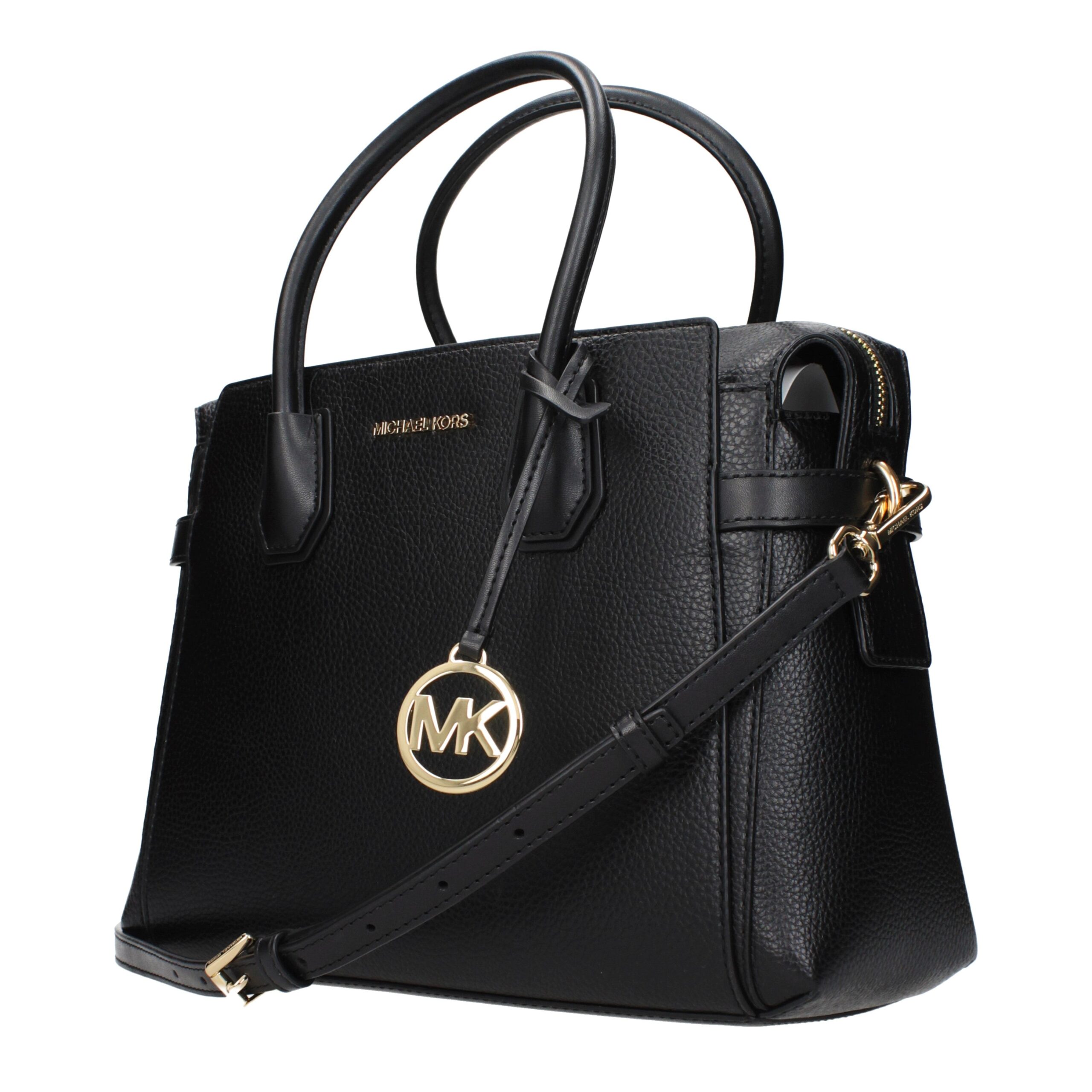 Michael Kors Black Leather Handbag - Image 2