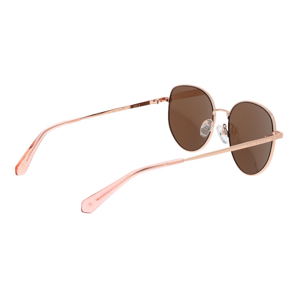 Ted Baker Rose Gold Metal Sunglasses - Image 3