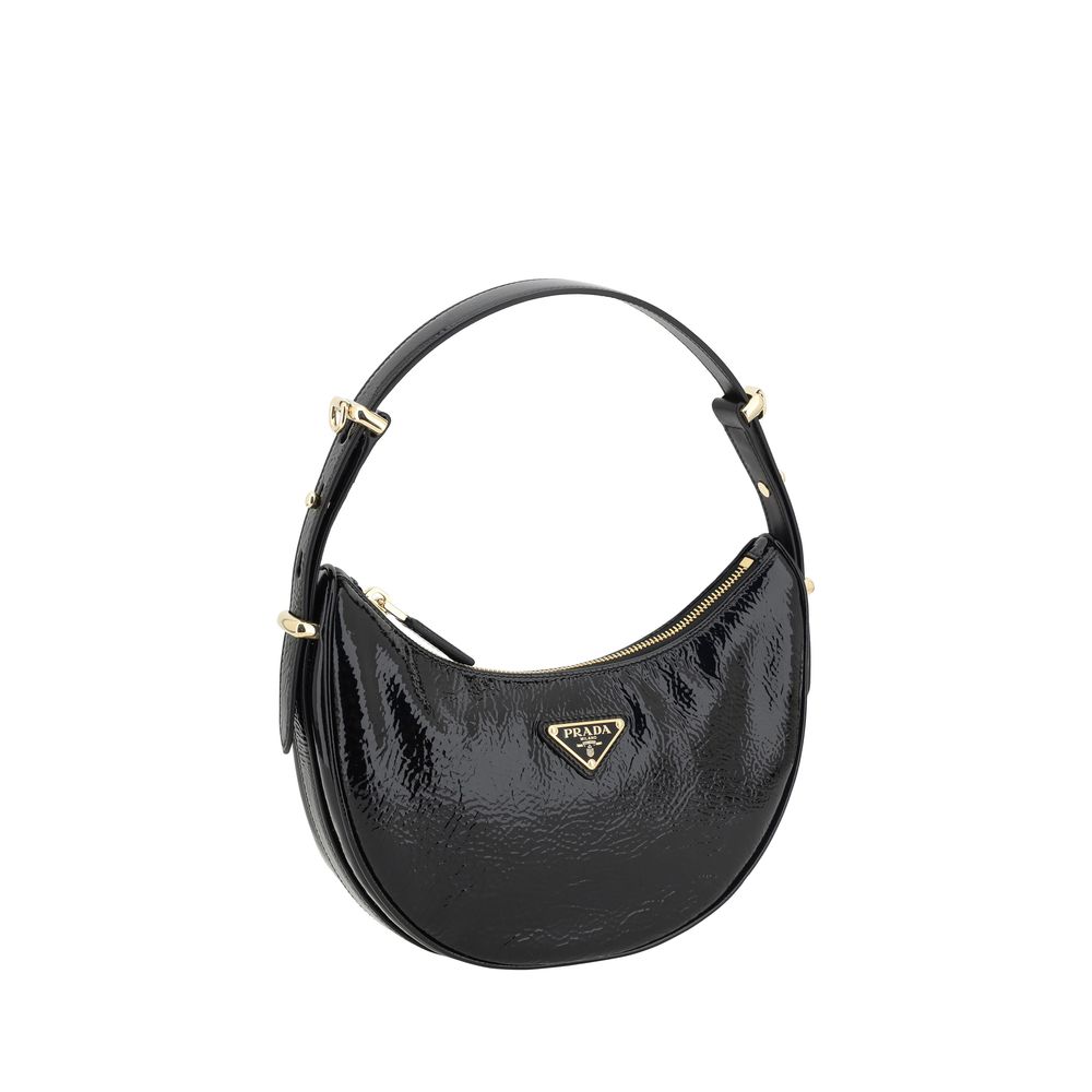 Prada Black Calf Leather Bos Taurus Shoulder Bag - Image 2