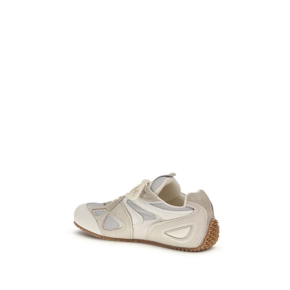 Axel Arigato Cream Calf Leather Bos Taurus Low Top Sneakers - Image 3