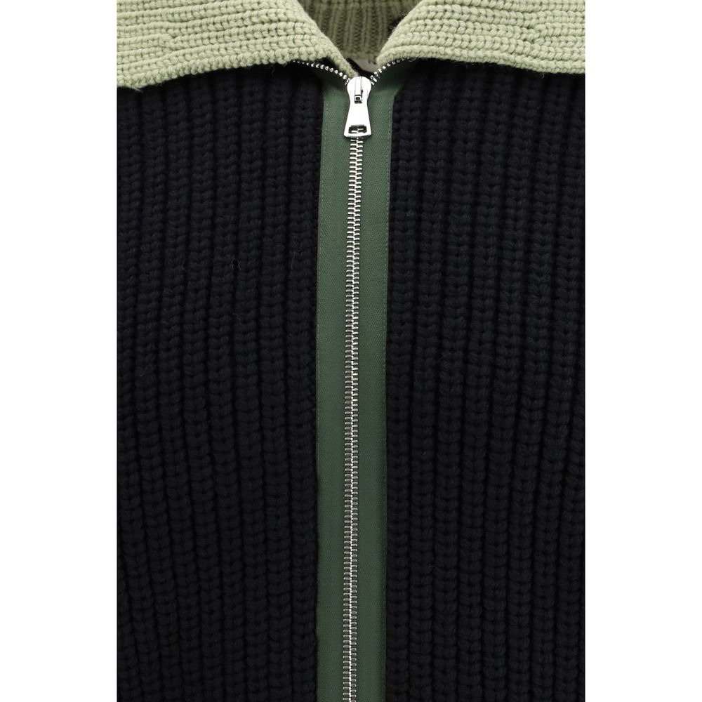 Namacheko Black Wool Cardigan - Image 3