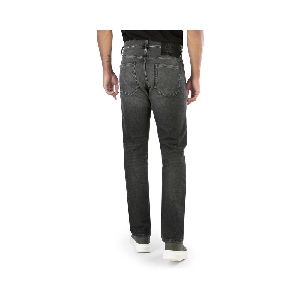 Diesel Black Cotton Straight-Leg Jeans - Image 2