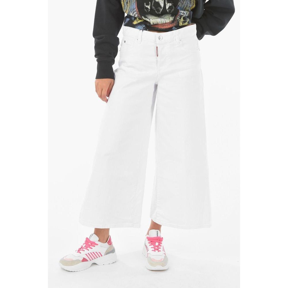 Dsquared² White Cotton Jeans Denim - Image 3