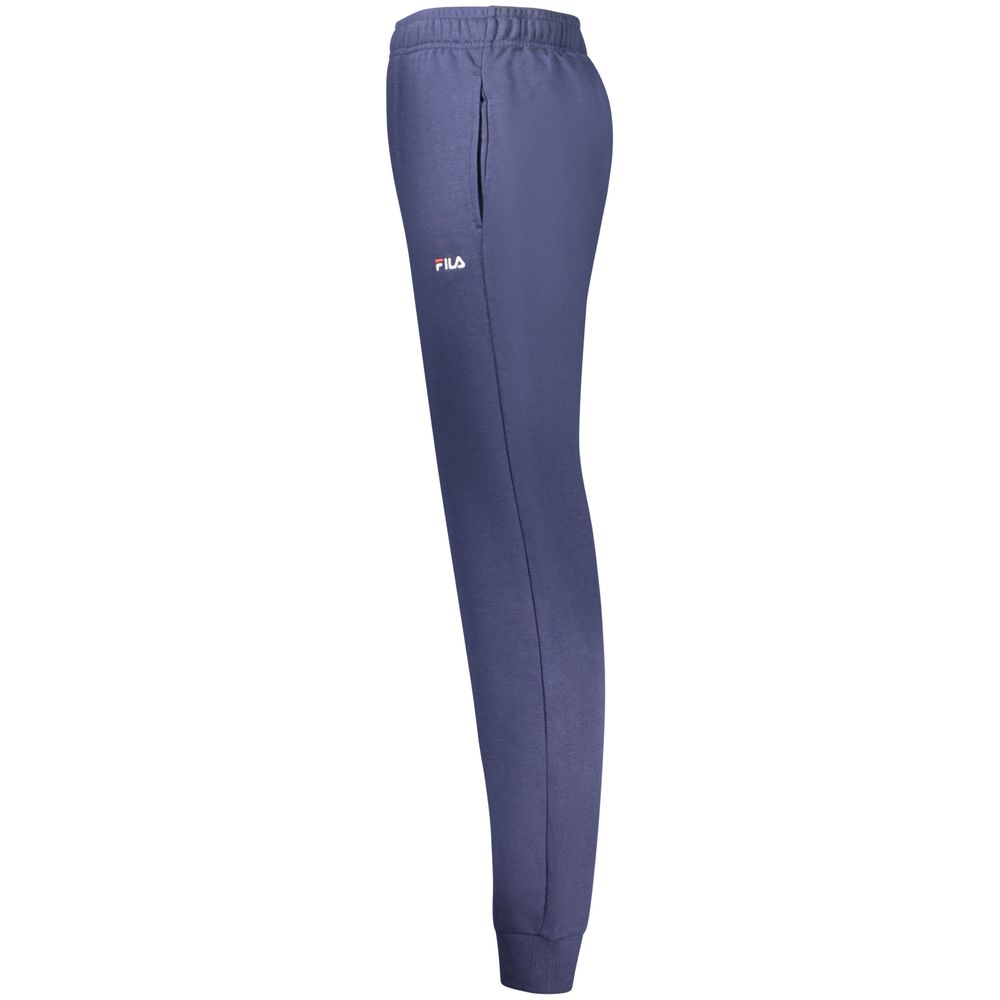 Fila Blue Cotton Men's Sweatpant - Image 3