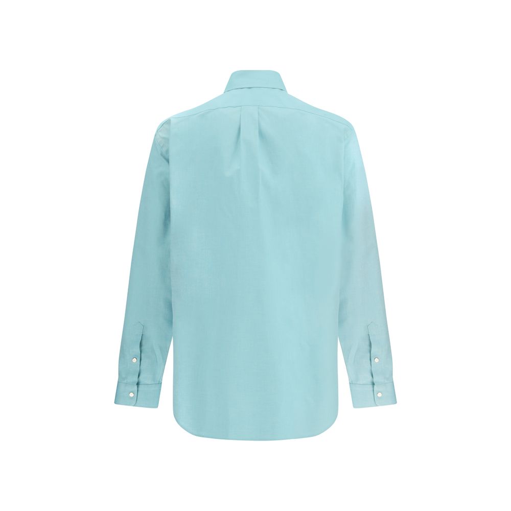 Fendi Light Blue Cotton Dress Shirt - Image 2
