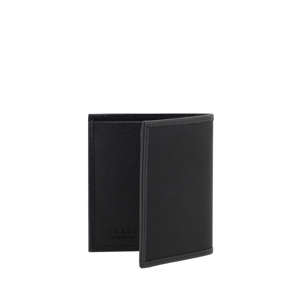 Prada Black Nylon Wallet - Image 2