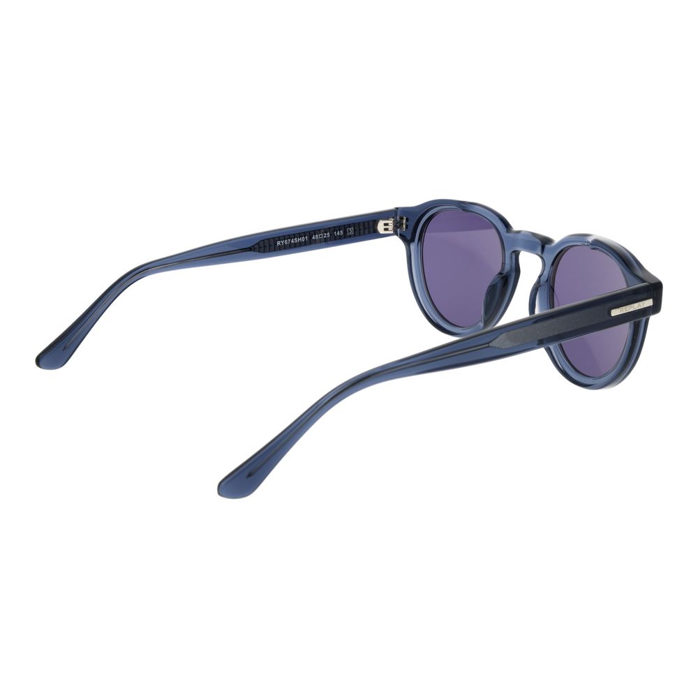 Replay Gray Plastic Sunglasses - Image 3