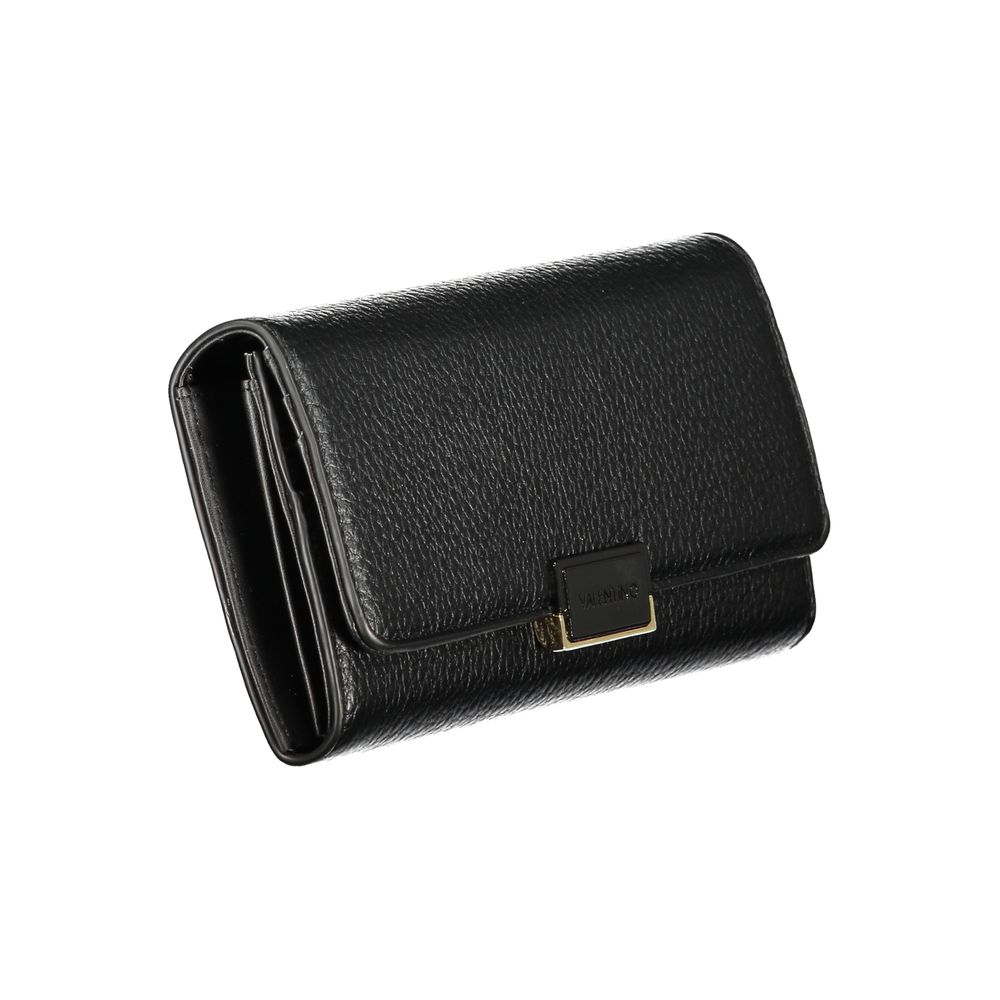 Mario Valentino Black Polyurethane Women Wallet - Image 3
