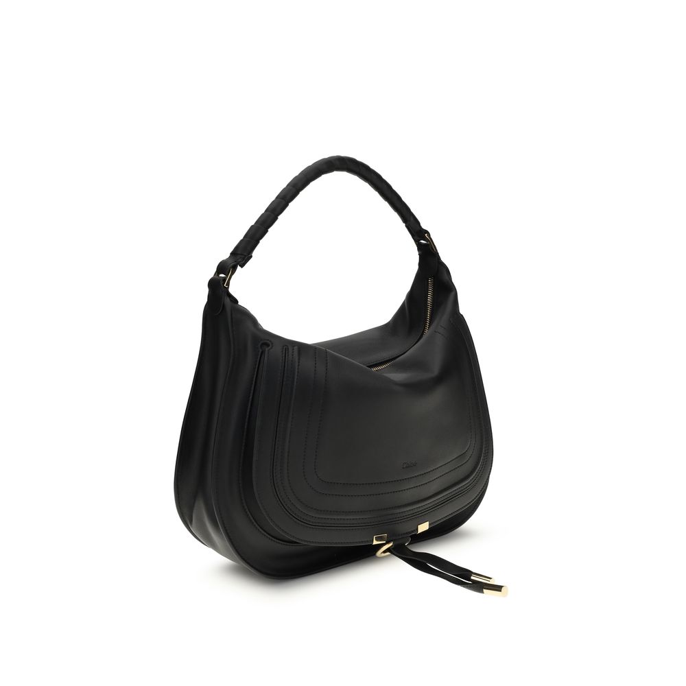 Chloé Black Calf Leather Bos Taurus Shoulder Bag - Image 2