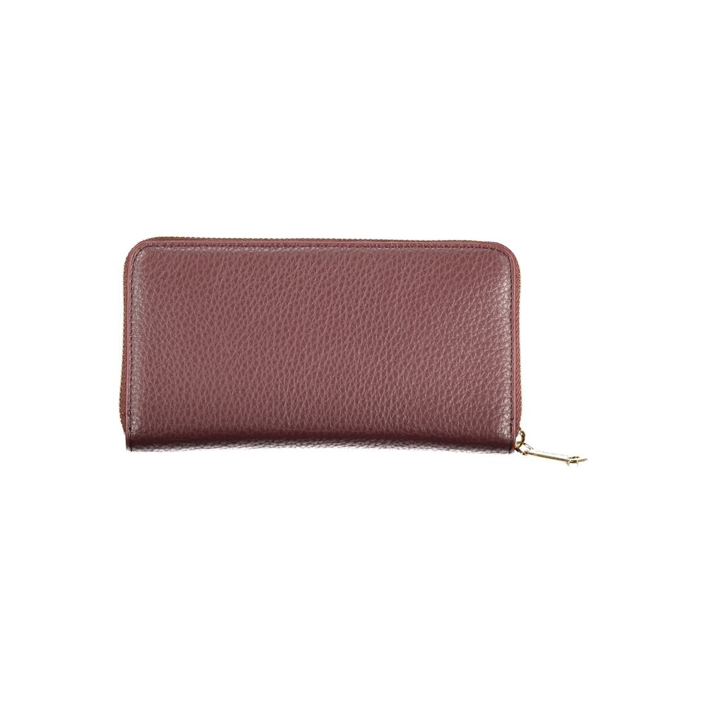 Mario Valentino Rosso Polyurethane Women Wallet - Image 2