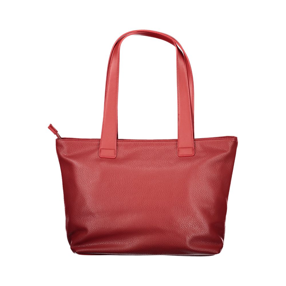 Mario Valentino Rosso Polyurethane Woman Shoulder Bag - Image 2