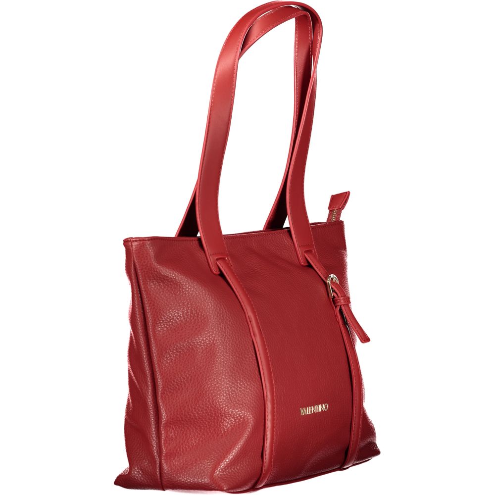 Mario Valentino Rosso Polyurethane Woman Shoulder Bag - Image 3