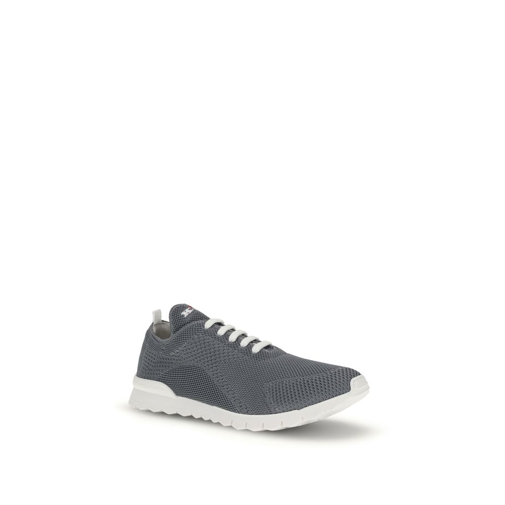 Kiton Gray Rubber Athletic Sneakers - Image 2