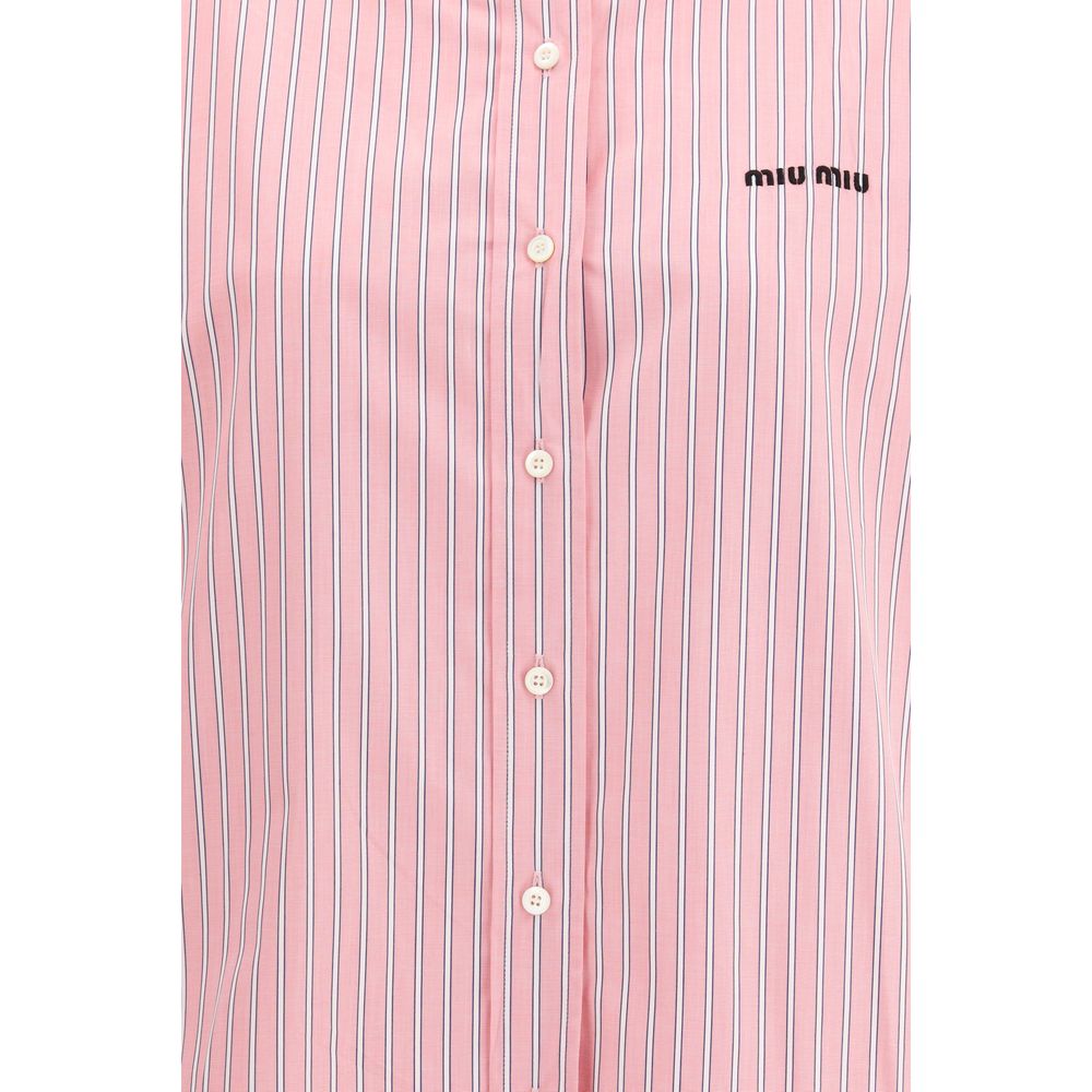 Miu Miu Multicolor Cotton Pattern Shirt - Image 3