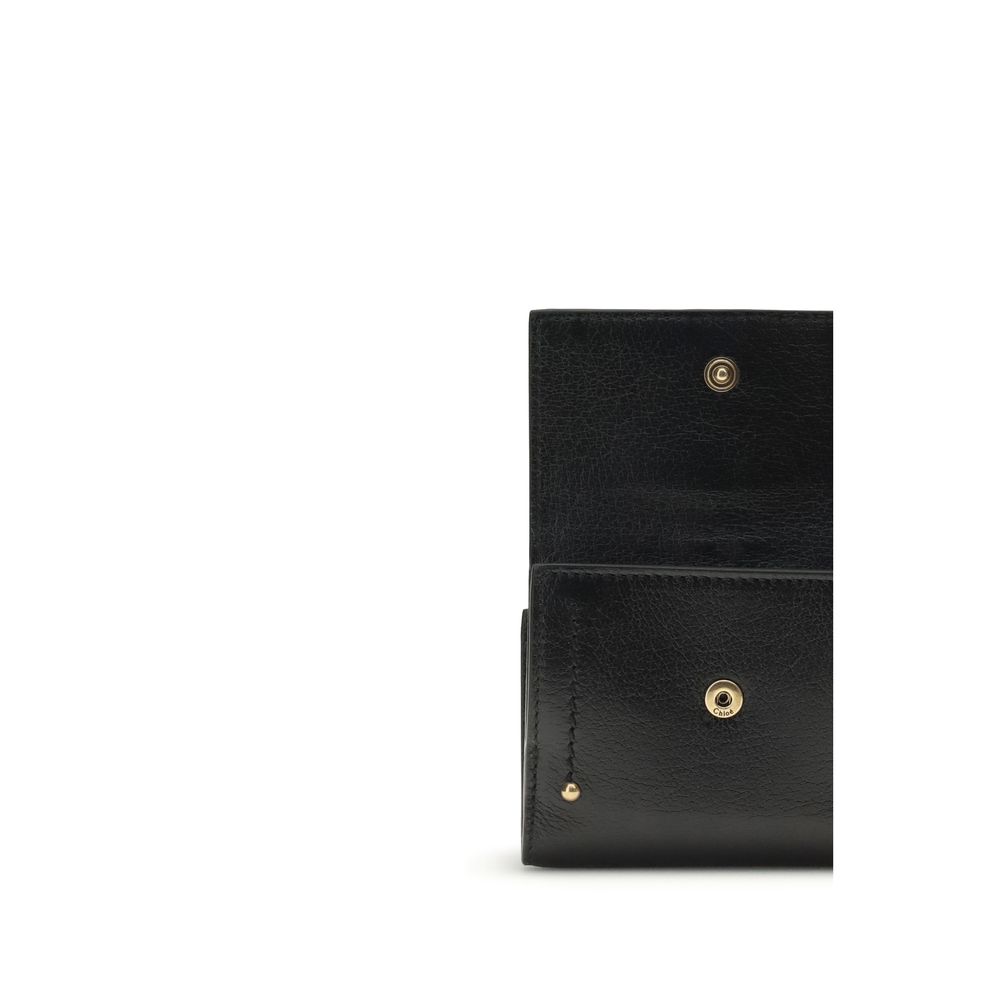 Chloé Black Lamb Ovis Aries Aries Wallet - Image 3