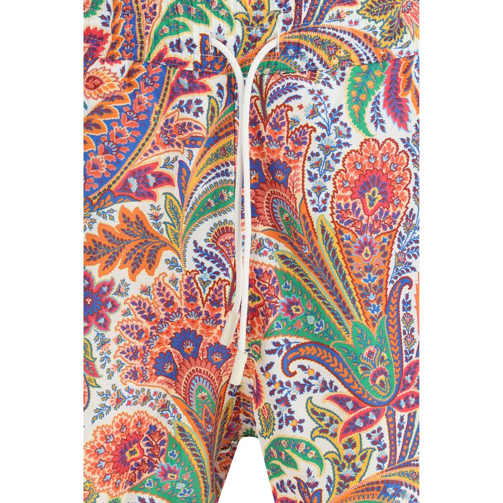Etro Multicolor Polyester Short And Mini Shorts - Image 3