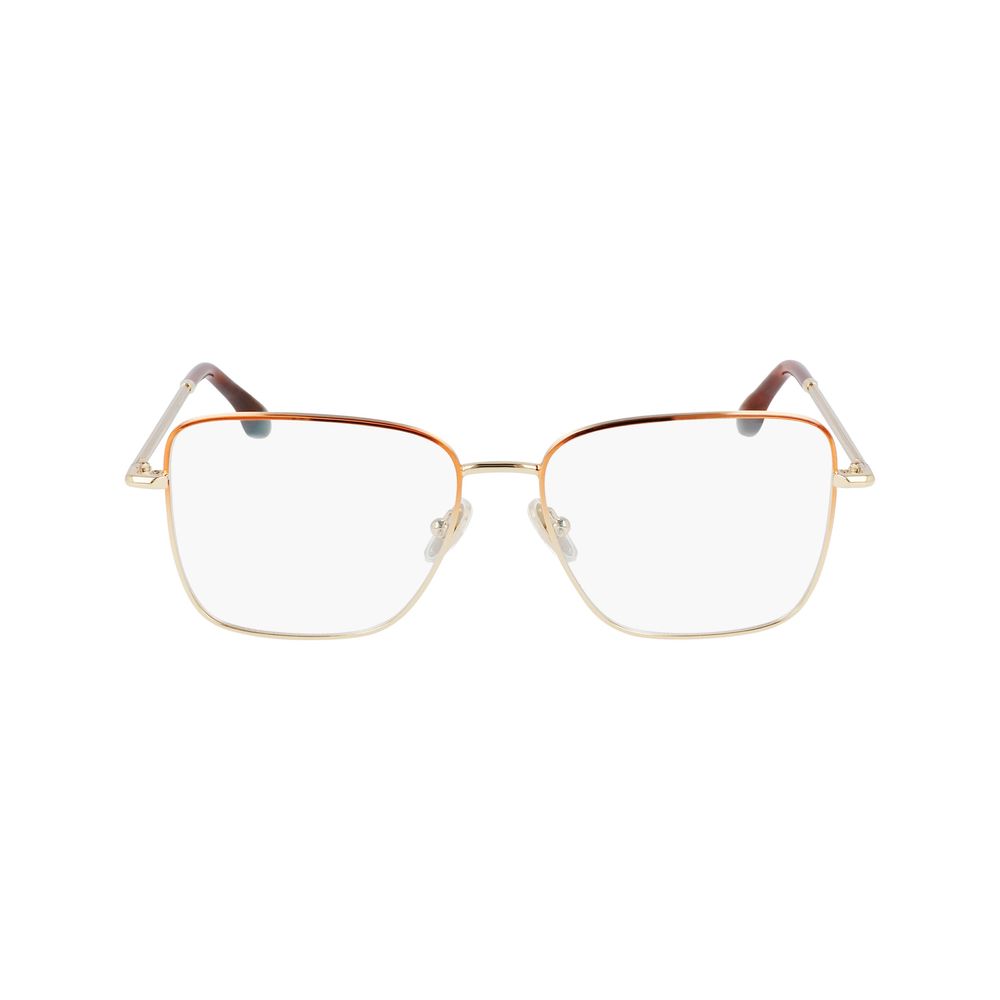Victoria Beckham Brown Metal Glasses (Frames) - Image 2