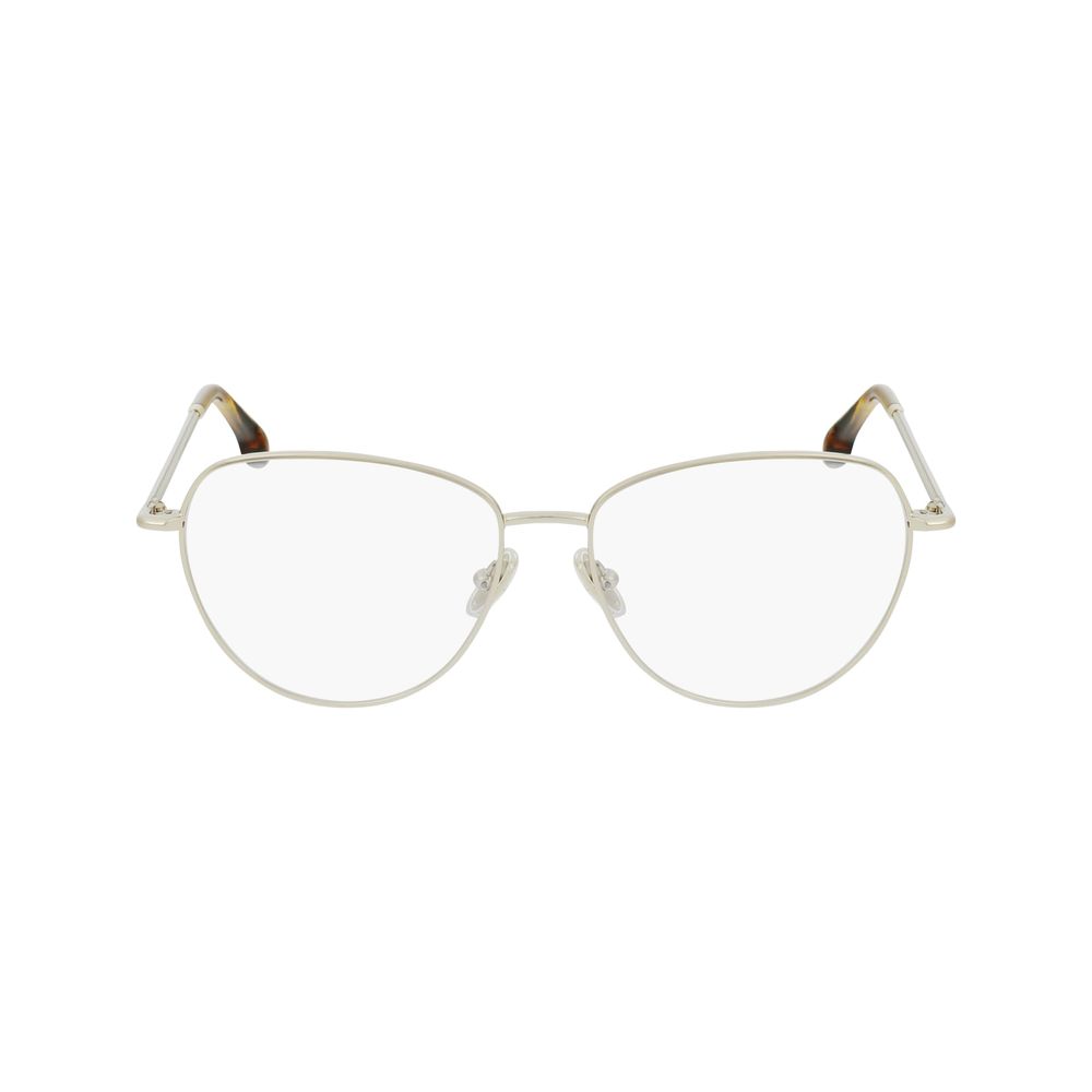 Victoria Beckham Gold Metal Glasses (Frames) - Image 2