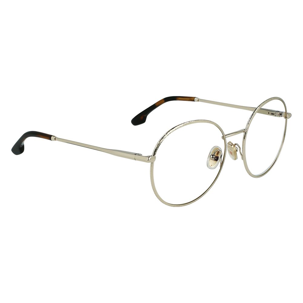 Victoria Beckham Gold Metal Glasses (Frames) - Image 3