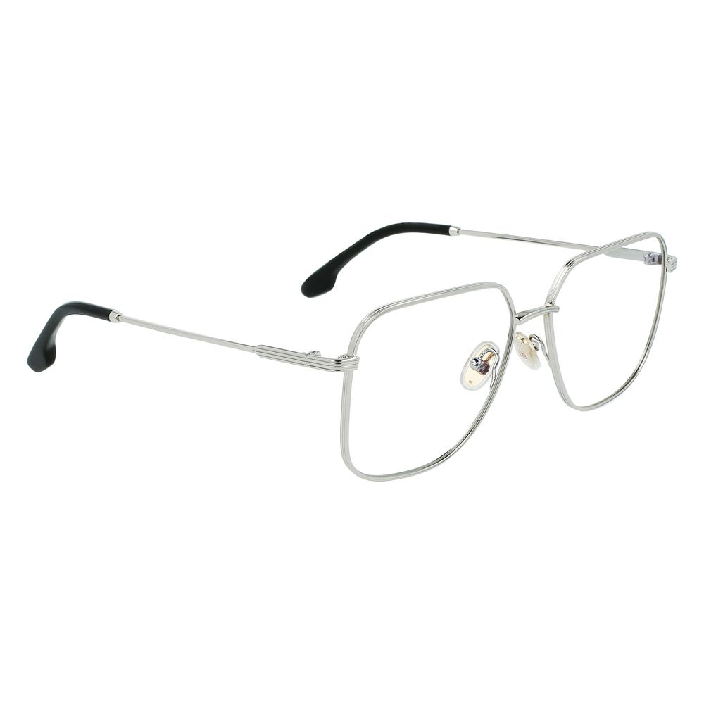 Victoria Beckham Gray Metal Glasses (Frames) - Image 3