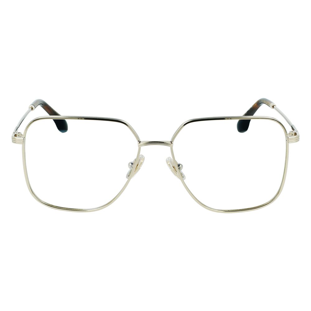 Victoria Beckham Gold Metal Glasses (Frames) - Image 2