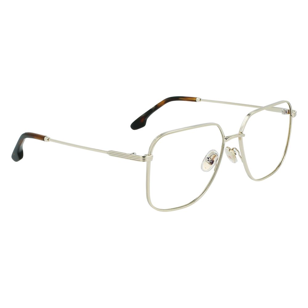 Victoria Beckham Gold Metal Glasses (Frames) - Image 3
