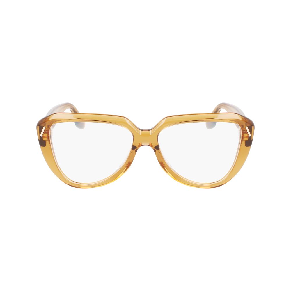 Victoria Beckham Brown Acetate Glasses (Frames) - Image 2