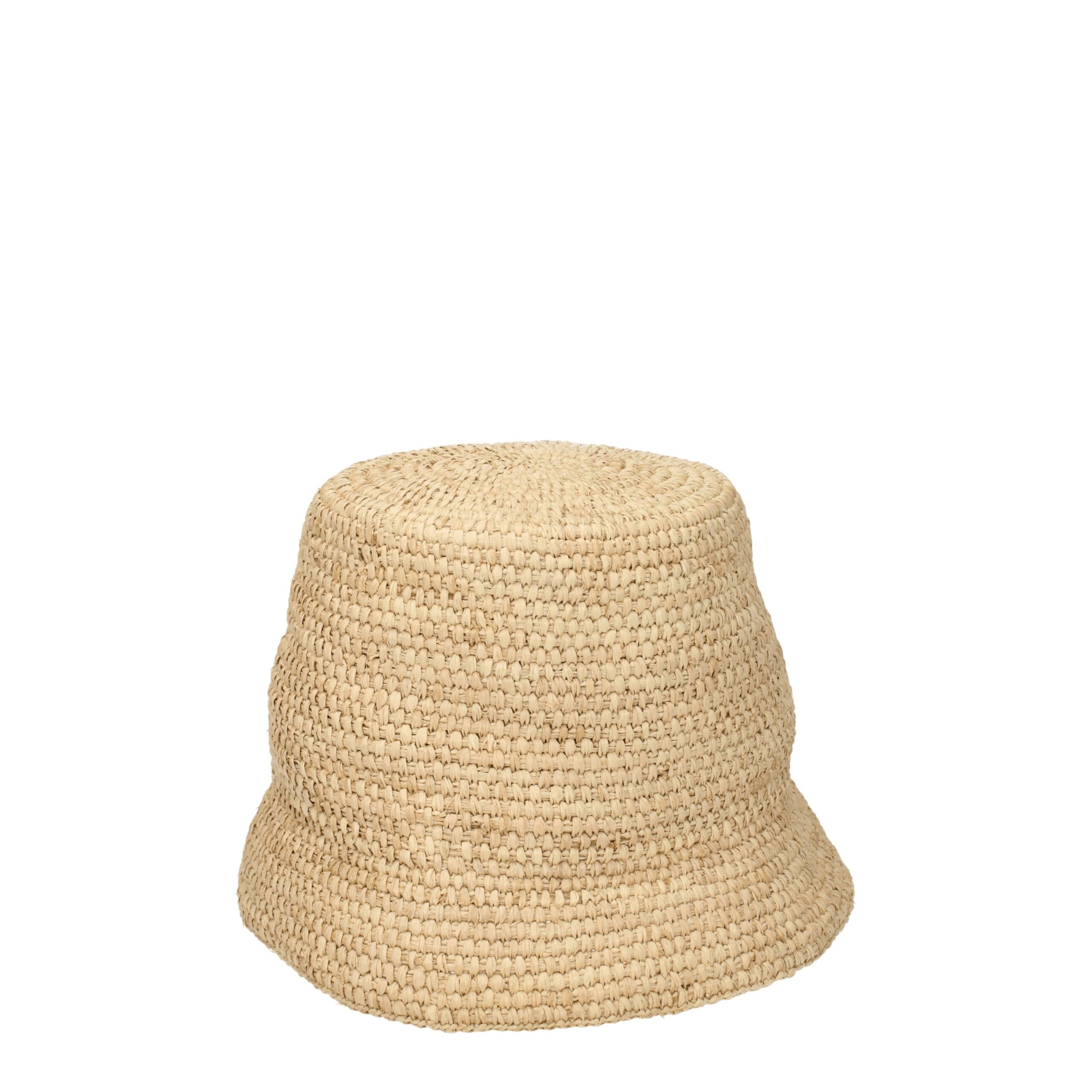 Jacquemus Beige Raffia Bucket Hat - Image 2