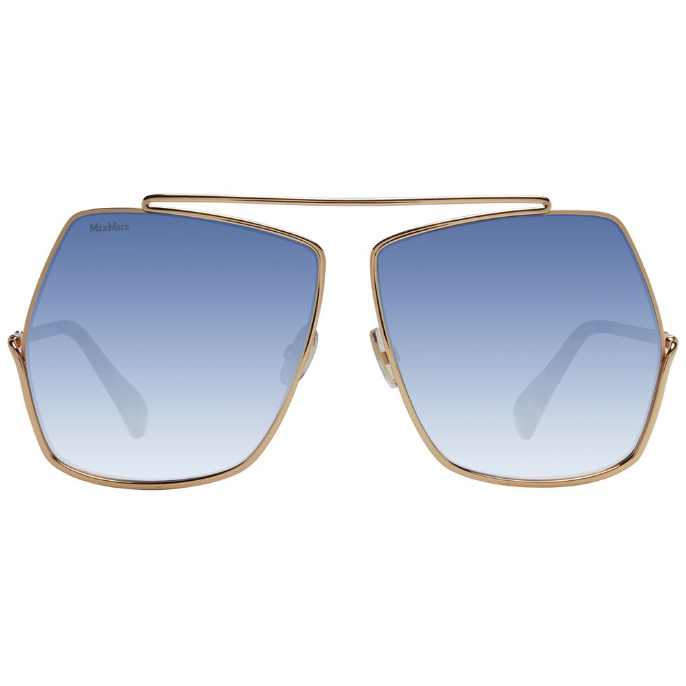 Max Mara Gold Metal Sunglasses - Image 2