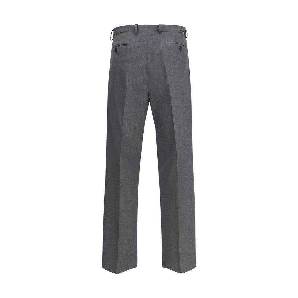 Prada Gray Fleece Wool Dress Pants - Image 2