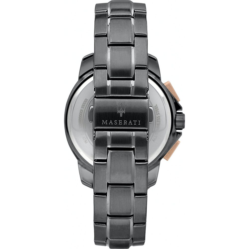 Maserati Black Stainless Steel Sport Watch - Image 2