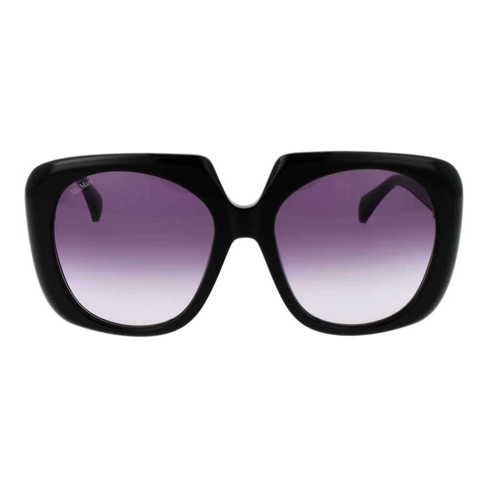 Max Mara Black Plastic Sunglasses - Image 2