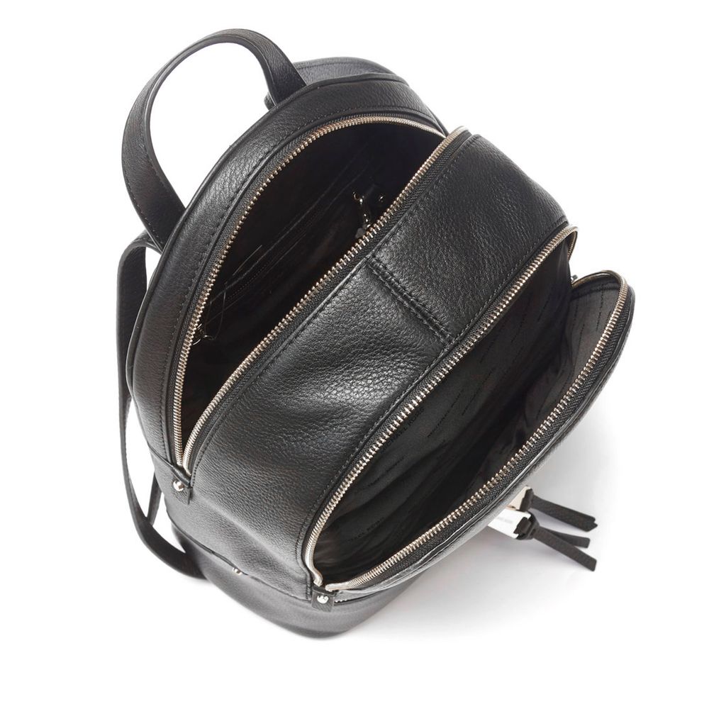 Michael Kors Black Leather Backpack - Image 3