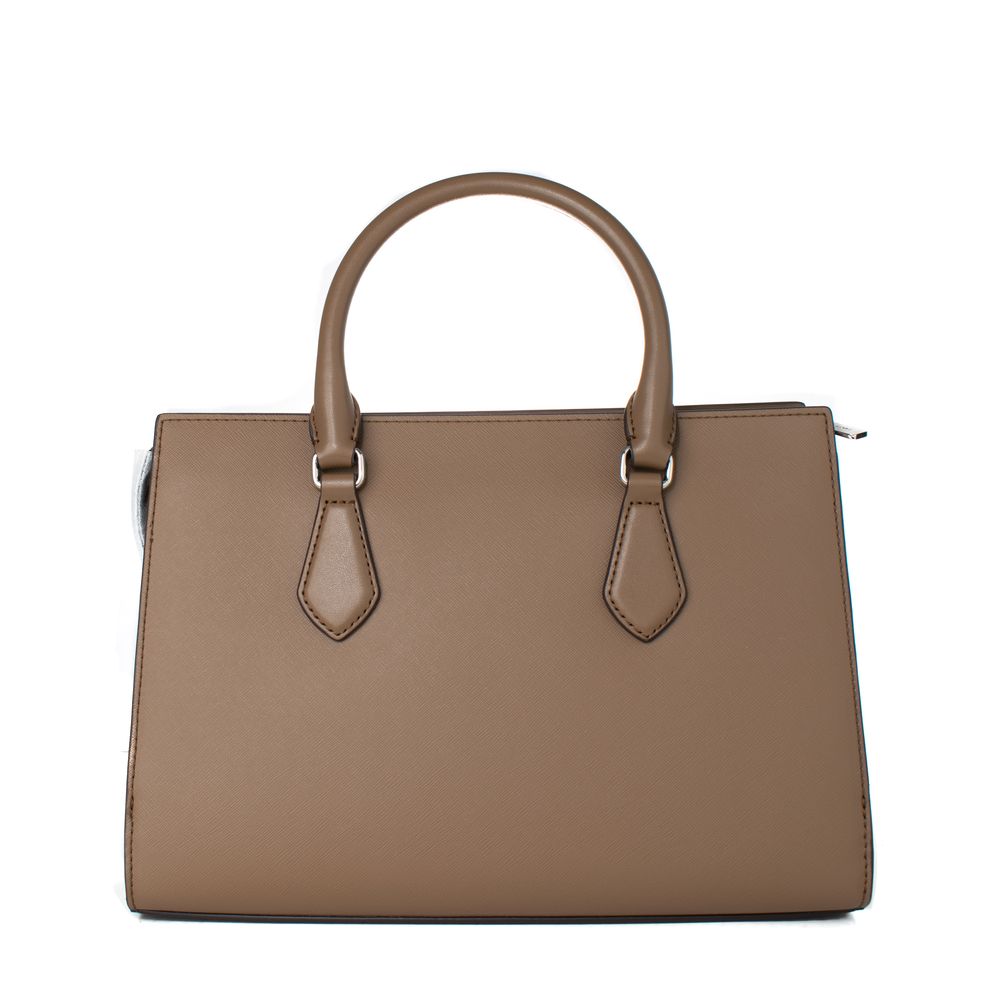 Michael Kors Brown Canvas Handbag - Image 2